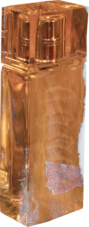 Vintage Feminine Romantic Perfume Cutout